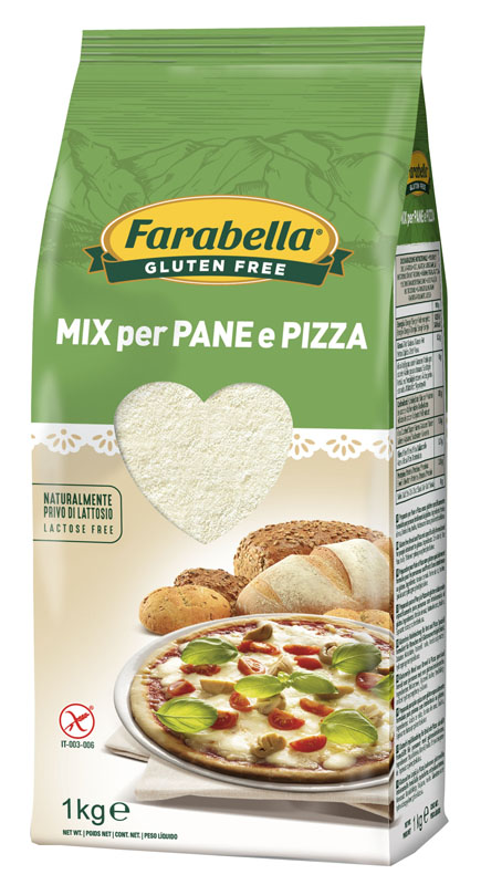 FARABELLA FARINA PREPARATO PANE/PIZZA 1 KG - Pharmaleader