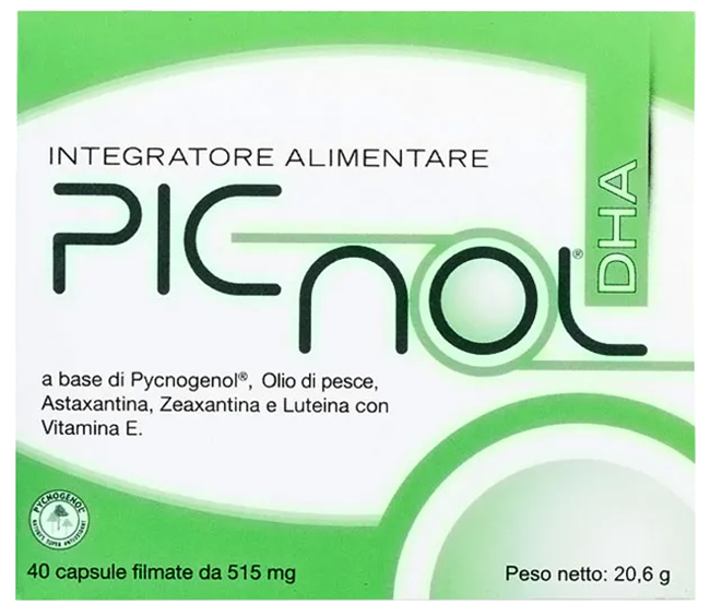 PICNOL DHA 40 CAPSULE 21,11 G - Pharmaleader