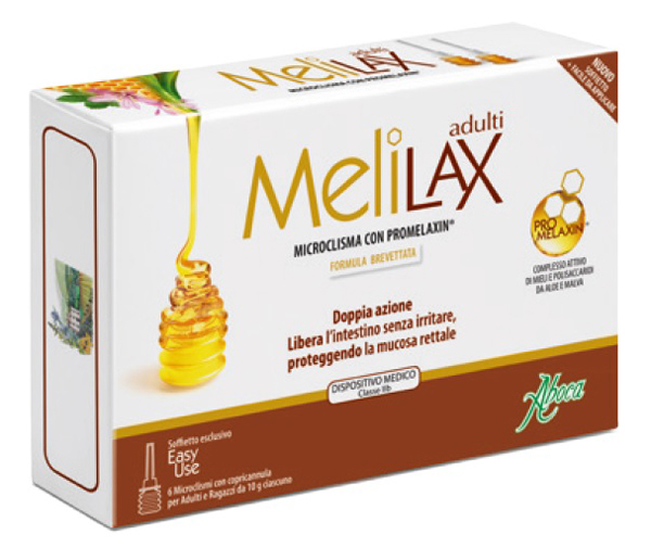 MELILAX ADULTI MICROCLISMI 6 PEZZI 10 G - Pharmaleader