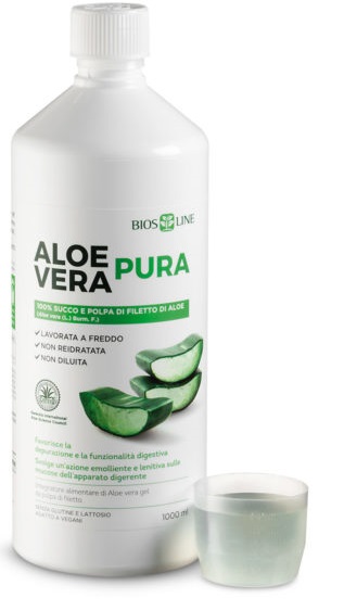 BIOSLINE ALOE VERA SUCCO POLPA 1 LITRO - Pharmaleader