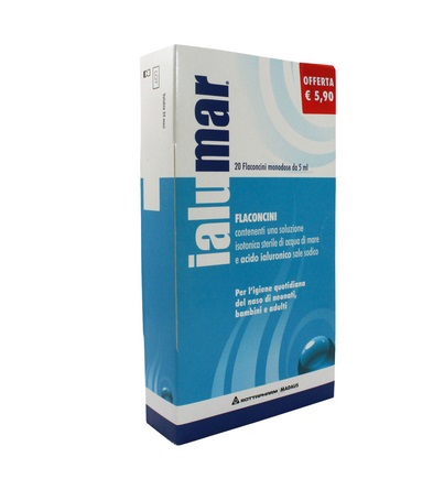 SOLUZIONE ISOTONICA IALUMAR 20 FLACONCINI MONODOSE 5 ML - Pharmaleader