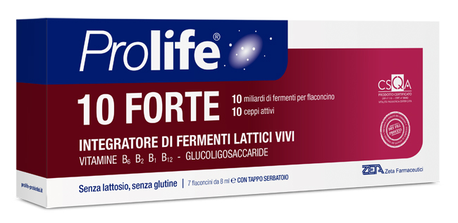 PROLIFE 10 FORTE 7 FLACONCINI 8 ML - Pharmaleader