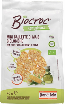 BIOCROC MINI GALLETTE MAIS BIO 40 G - Pharmaleader