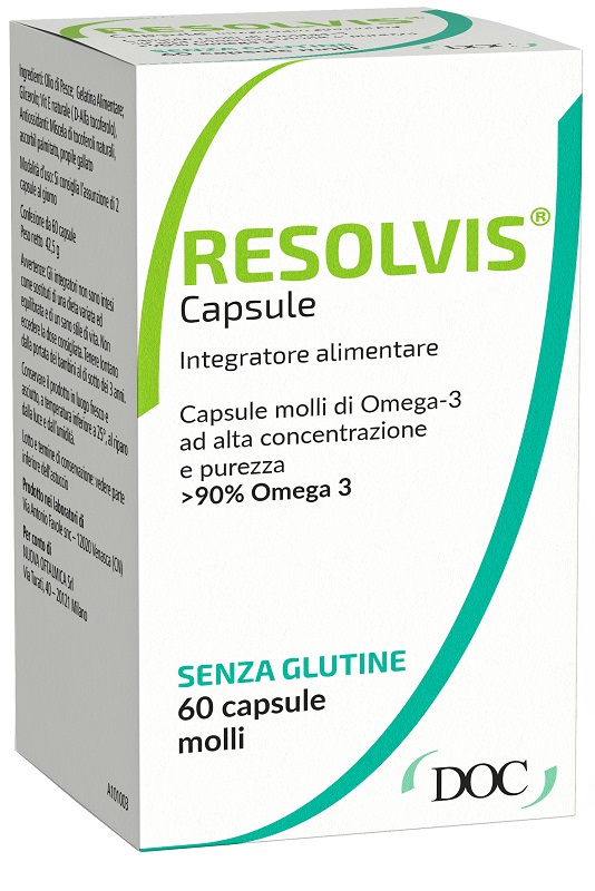 RESOLVIS 60 CAPSULE MOLLI - Pharmaleader