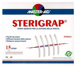 CEROTTO PER SUTURA MASTER-AID STERIGRAP 7,5X0,6 12 PEZZI - Pharmaleader