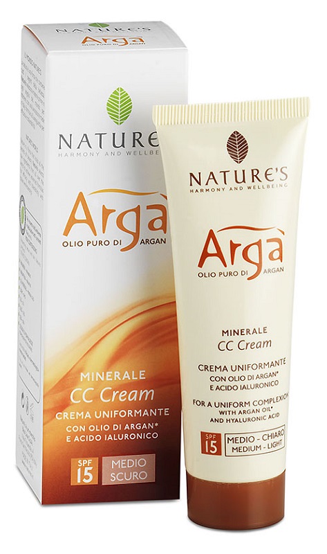 ARGA' CC CREAM VISO MEDIO SCURA 50 ML NATURE'S - Pharmaleader