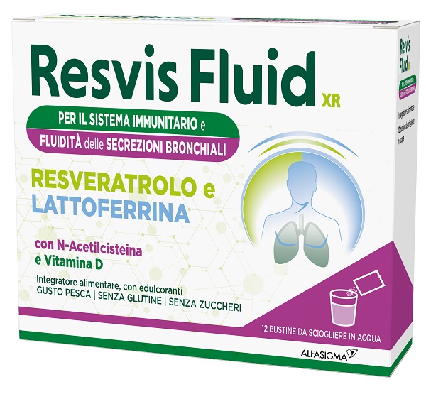 RESVIS FLUID XR BIOFUTURA 12 BUSTINE - Pharmaleader