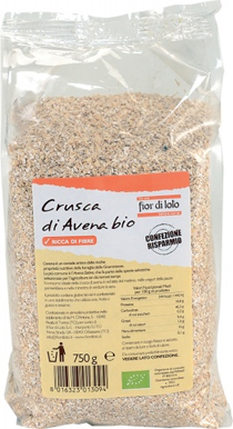CRUSCA DI AVENA BIO 750 G - Pharmaleader