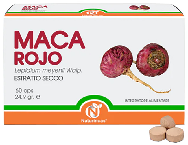 MACA ROJO ESTRATTO SECCO 60 COMPRESSE - Pharmaleader