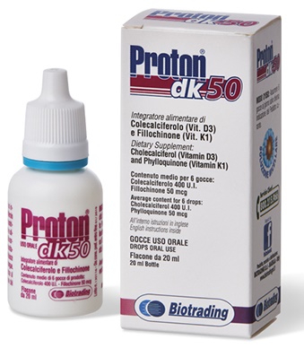 PROTON DK 50 GOCCE 20 ML - Pharmaleader
