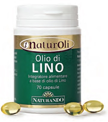 NATUROLI OLIO DI LINO 70 CAPSULE MOLLI - Pharmaleader