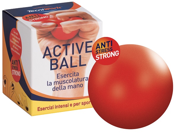 TECNIWORK ACTIVE BALL STRONG ROSSA - Pharmaleader