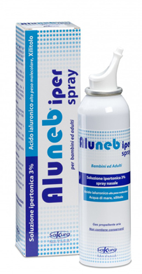 ALUNEB SOLUZIONE IPERTONICA 3% SPRAY NASALE 125 ML - Pharmaleader