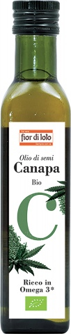 FIOR DI LOTO OLIO DI SEMI DI CANAPA BIO 250 ML - Pharmaleader