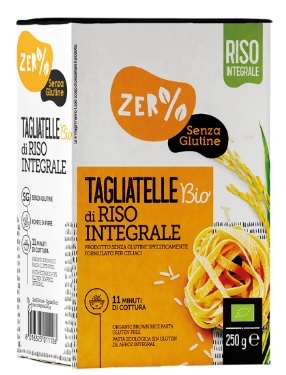 ZERO% GLUTINE TAGLIATELLE A NIDO DI RISO INTEGRALE SENZA GLUTINE BIO 250 G - Pharmaleader