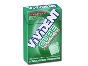 VIVIDENT XYLIT CUBE ICE GREEN - Pharmaleader