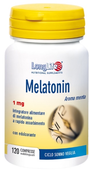 LONGLIFE MELATONIN 1 MG 120 COMPRESSE - Pharmaleader