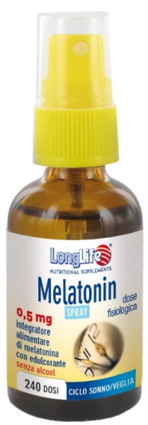LONGLIFE MELATONIN SPRAY 0,5MG 30 ML - Pharmaleader