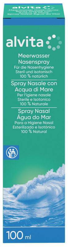 SPRAY NASALE ALVITA CON ACQUA DI MARE 100 ML - Pharmaleader