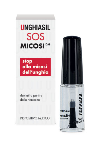 ANTIMICOTICO UNGHIASIL SOS MICOSI IN FLACONE DI VETRO 5 ML CON PENNELLO APPLICATORE + ASTUCCIO - Pharmaleader