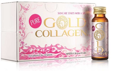 GOLD COLLAGEN PURE 10 FLACONI 50 ML - Pharmaleader