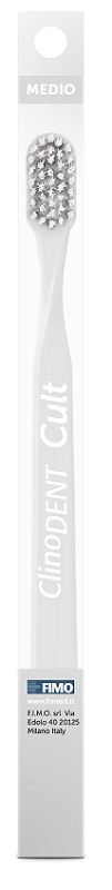 CLINODENT CULT BIANCO SPAZZOLINO DA DENTI MEDIO - Pharmaleader