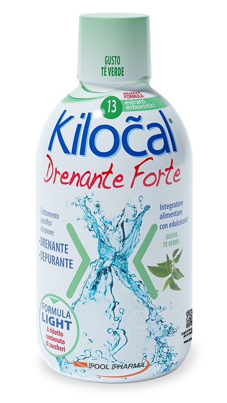 KILOCAL DRENANTE FORTE THE VERDE 500 ML - Pharmaleader