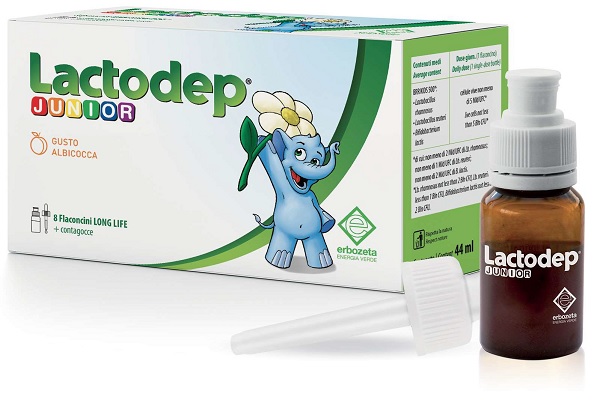 LACTODEP JUNIOR 8 FLACONCINI X 5,5 ML - Pharmaleader