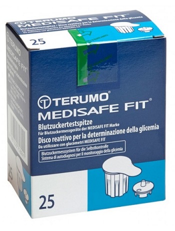 DISCO PER LA DETERMINAZIONE DELLA GLICEMIA MEDISAFE FIT 25 PEZZI - Pharmaleader