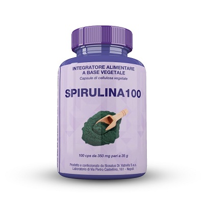 SPIRULINA100 100 CAPSULE 35 GRAMMI - Pharmaleader