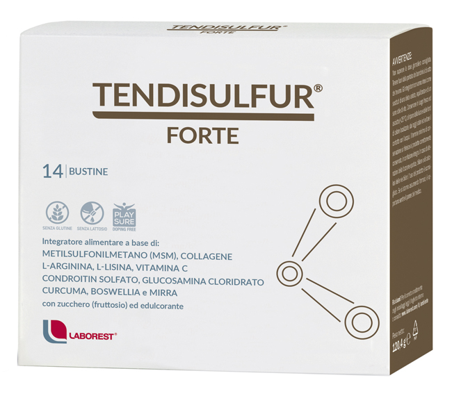 TENDISULFUR FORTE 14 BUSTE 119 G - Pharmaleader