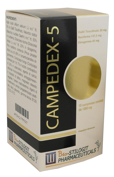 CAMPEDEX-5 15 COMPRESSE OVOIDALI 18 G - Pharmaleader