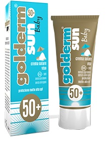 GOLDERM SUN BABY SPF 50+ CREMA VISO 50 ML - Pharmaleader