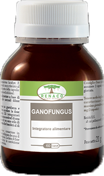 GANOFUNGUS 60 CAPSULE FLACONE 24 G - Pharmaleader