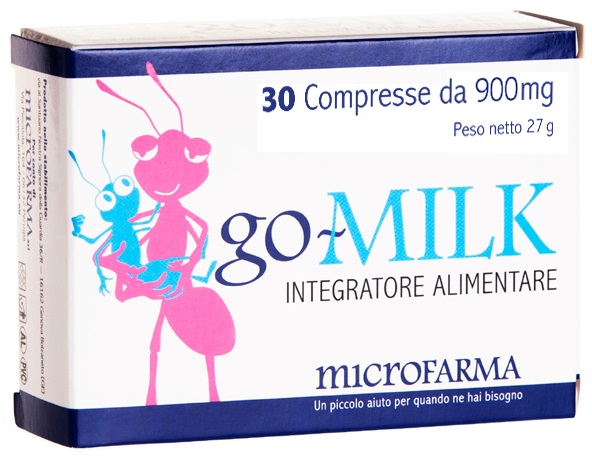 GO-MILK 30 COMPRESSE - Pharmaleader