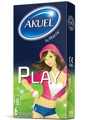 PROFILATTICO ANSELL AKUEL BY MANIX PLAY B 12 PEZZI - Pharmaleader