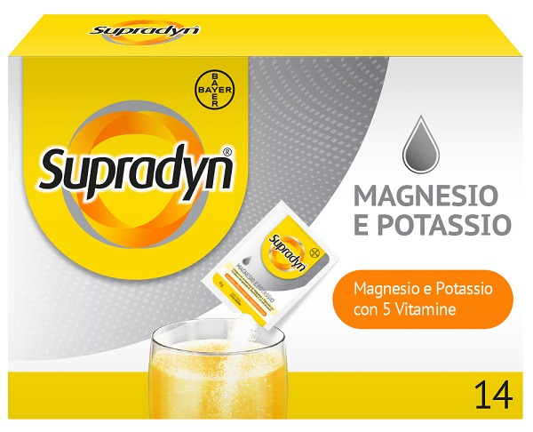 SUPRADYN MAGNESIO POTASSIO SENZA ZUCCHERO 14 BUSTINE 4 G - Pharmaleader