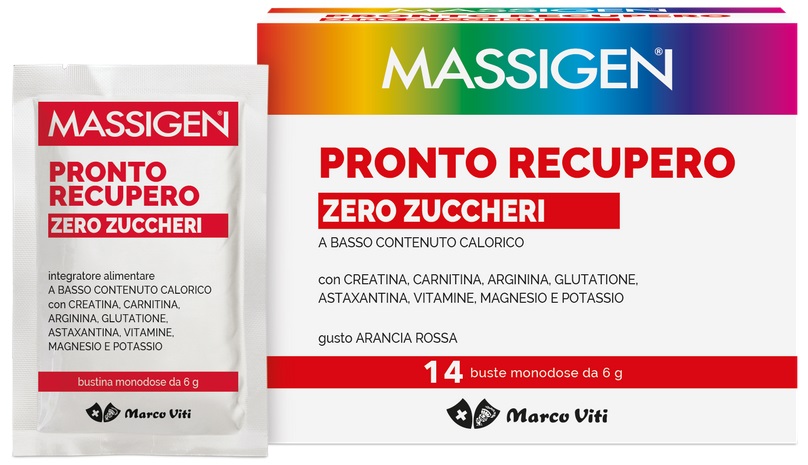 MASSIGEN PRONTO RECUPERO ZERO ZUCCHERI 14 BUSTINE - Pharmaleader