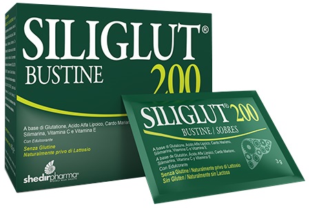 SILIGLUT 200 20 BUSTINE IN ASTUCCIO 60 G - Pharmaleader