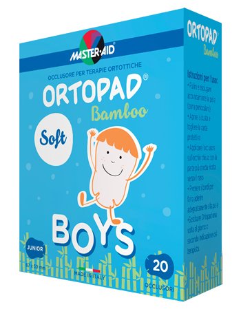 CEROTTO OCULARE PER ORTOTTICA ORTOPAD SOFT BOYS JUNIOR 20 PEZZI - Pharmaleader