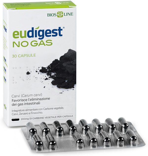 EUDIGEST NO GAS 30 CAPSULE VEGETALI - Pharmaleader