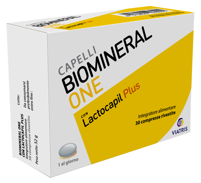 BIOMINERAL ONE LACTOCAPIL PLUS 30 COMPRESSE - Pharmaleader