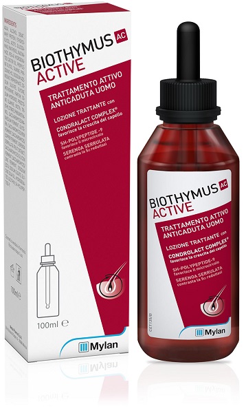 BIOTHYMUS AC ACTIVE TRATTAMENTO ATTIVO ANTICADUTA UOMO LOZIONE 100 ML - Pharmaleader