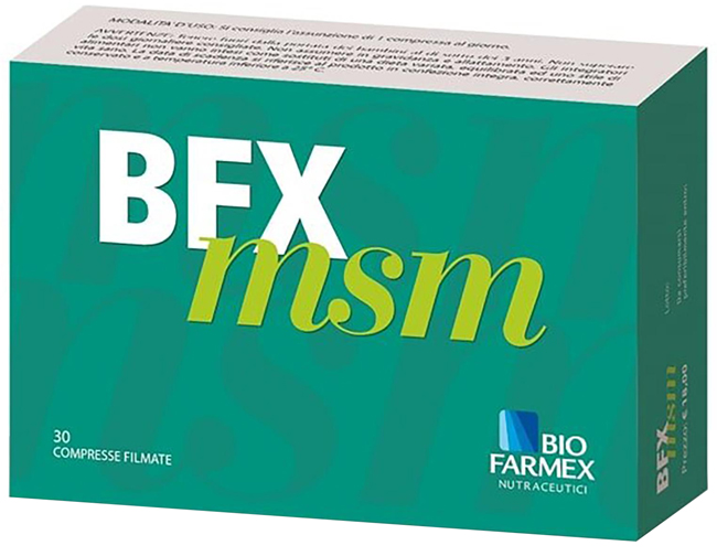 BFX MSM 30 COMPRESSE - Pharmaleader