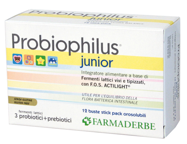 PROBIOPHILUS JUNIOR 12B BUSTE - Pharmaleader