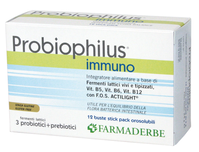 PROBIOPHILUS IMMUNO 12 BUSTE - Pharmaleader