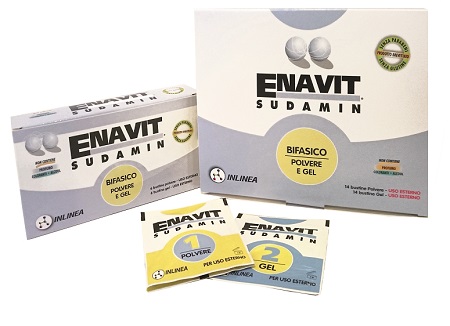 ENAVIT SUDAMIN BIFASICO 6 BUSTINE POLVERE + 6 BUSTINE GEL - Pharmaleader
