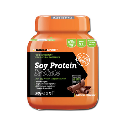 SOY PROTEIN ISOLATE DELICIOUS CHOCOLATE POLVERE 500 G - Pharmaleader