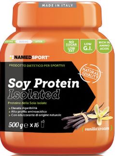SOY PROTEIN ISOLATE VANILLA CREAM POLVERE 500 G - Pharmaleader
