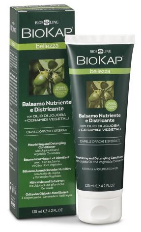 BIOKAP BELLEZZA  SHAMPPOO BALSAMO NUTRIENTE DISTRICANTE 125 ML BIOSLINE - Pharmaleader